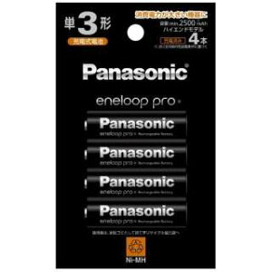 y[drzPanasonic pi\jbN eneloop pro Gl[v v jbPfdr P3` 4{ BK-3HCD/4H