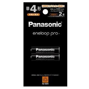 �y�[�d�r�zPanasonic �p�i�\�j�b�N eneloop pro �G�l���[�v �v�� �j�b�P�����f�d�r �P4�` 2�{ �n�C�G���h���f�� BK-4HCD/2H