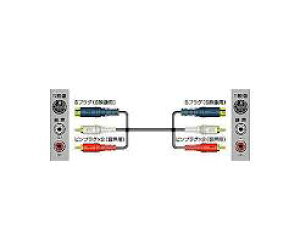 JVC �W�F�C�u�C�V�[�P���E�b�h �r�N�^�[ S�v���O�E�s���v���O×2-S�v���O�E�s���v���O×2 S�r�f�I�R�[�hVC-S410G 1m