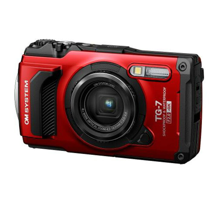 楽天市場】【新品】OM SYSTEM Tough TG-7 RD （レッド）【防水デジタル 