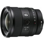 【新品】ソニー SONY FE 20mm F1.8 G [SEL20F18G] （フルサイズ対応 Eマウント）