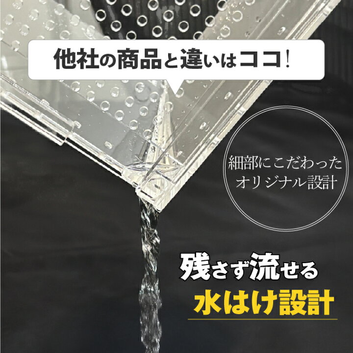 楽天市場】爬虫類ケージ アクリルケージ 4530 サイズ45×30×30cm 透明 