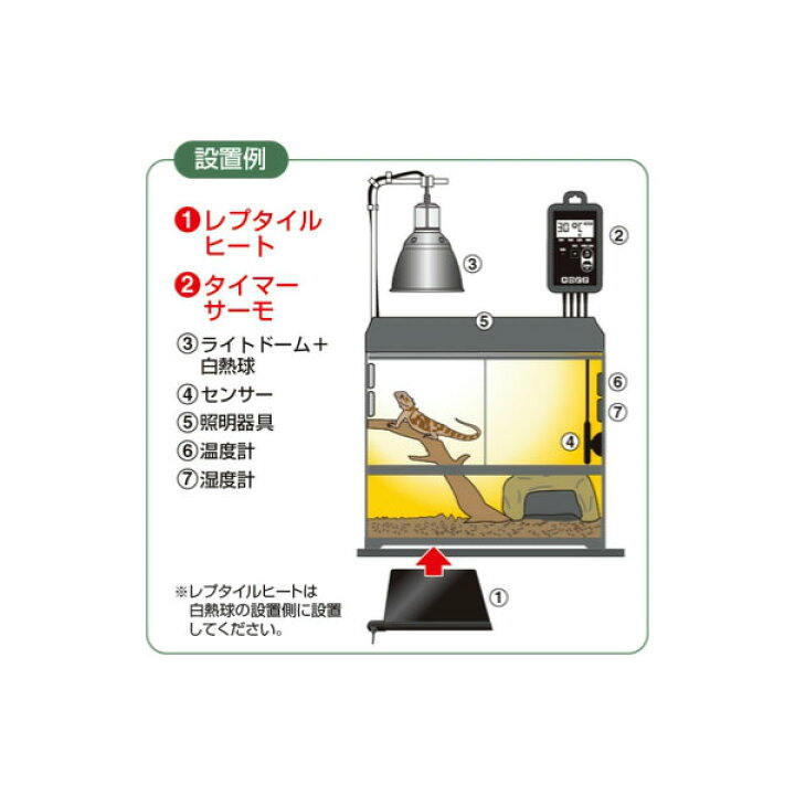 楽天市場】タイマーサーモ RTT-1 GEX（ジェックス） : 爬虫類用品店 