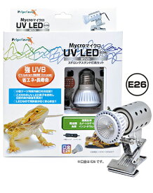 マイクロ UV LED E26 ホワイト + ストロングスタンド灯具セット