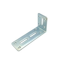 万能L型金具 BL-6012 補強金具 L字金具 ブラケット 家具転倒防止 ユニクロメッキ DIY ブラケット 建築金…