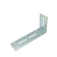 万能L型金具 BL-9018 補強金具 L字金具 ブラケット 家具転倒防止 ユニクロメッキ DIY ブラケット 建築金…