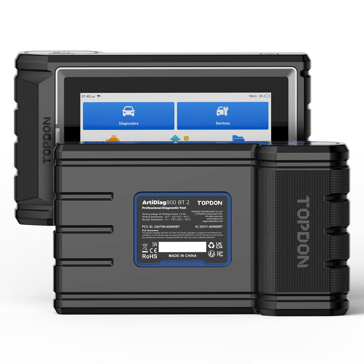楽天市場】TOPDON obd2 診断機 日本語対応 AD800BT V2.0 車 スキャン  