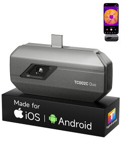 TOPDON TC002C Duo T[OtB[JAiOS/AndroidΉA512*384 TISR𑜓xArfI^ΉA25Hzt[[gAX}z/^ubg/PCpAUSB-C/Lightning|[gΉłI[CԊO