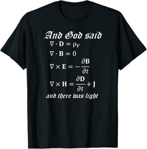 God Said Maxwell's Eqns �ʔ��� �����w �搶�M�t�g T�V���c