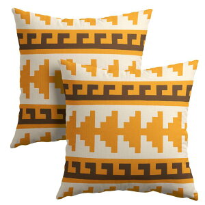PAKAZA �N�b�V�����J�o�[ 45×45cm ������ �A�t���J �􉽊w�͗l ������ ��䶗� ���p�� �o���b�N ���_���A�[�g �ؗ� �ÓT�I �� �y���h���g�� �{�w�~�A�� �k�� ��҂ݕ� 2���Z�b�g
