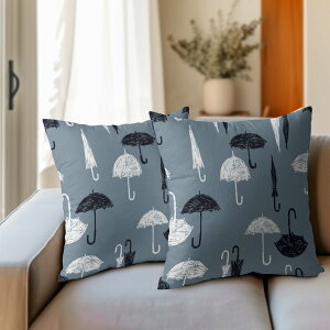 PAKAZA �N�b�V�����J�o�[ 45×45cm �u���E��� ���h ������� �A�[�g �C���e���A ���j�[�N ���_�� ��Ҍ��� ���� �o�I�C���p�N�g �T�C�P�f���b�N�J���[ ���ی|�p �k�� 2���Z�b�g