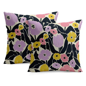 PAKAZA �N�b�V�����J�o�[ 30×30cm 40×40cm 45×45cm 50×50cm 55×55cm 60×60cm �s���N ���F ���F�̉� �o�[ �`���[���b�v�ƃ|�s�[ ���B���e�[�W�� �� ���_�� ���g��2���Z�b�g