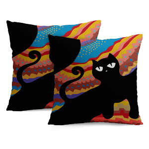 NbVJo[ L̃VGbg ۓIȖ͗l Cɖ lR̉s 2Zbg 30×30cm 40×40cm 45×45cm 50×50cm 55×55cm 60×60cm GKg |bvA[g g͗l j[N _A[g P