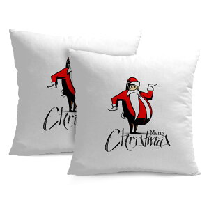 �N�b�V�����J�o�[ �{�̃|�[�Y �N���X�}�X �T���^�N���[�X �j���̌��t ���[���A �J�W���A�� �N���X�}�X�V�[�Y�� 2���Z�b�g 30×30cm 40×40cm 45×45cm 50×50cm 55×55cm 60×60cm �ʔ����L�����N�^�[ ����