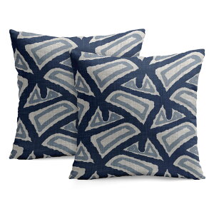 �N�b�V�����J�o�[ 2���Z�b�g 45×45cm 30×30cm 40×40cm 50×50cm 55×55cm 60×60cm �t�����X�̓c�ɕ� ���ۓI�Ȗ͗l �������ƎO�p�` �����������u���[ �V���v���Ȕ����� �o�����X���o �i�`�������C���e��