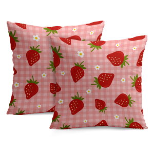 �N�b�V�����J�o�[ 2���Z�b�g 45×45cm 30×30cm 40×40cm 50×50cm 55×55cm 60×60cm ���炵���C�`�S �s���N�̊i�q�͗l �t�̑u�₩�� ������ ���邢�F���� �i�`�������X�^�C �|�b�v�ŃJ�W���A�� �N�₩��