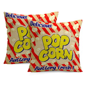 NbVJo[ 2Zbg 45×45cm |bvR[ AJ g Be[W ` ԂƔ̃XgCv |bvA[g _  C_XgAn f v[g 