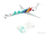 【スーパーセール】MD-90 JAS日本エアシステム 「レインボーカラー 1号機」 90年代 JA8064 1/200 ※金属…