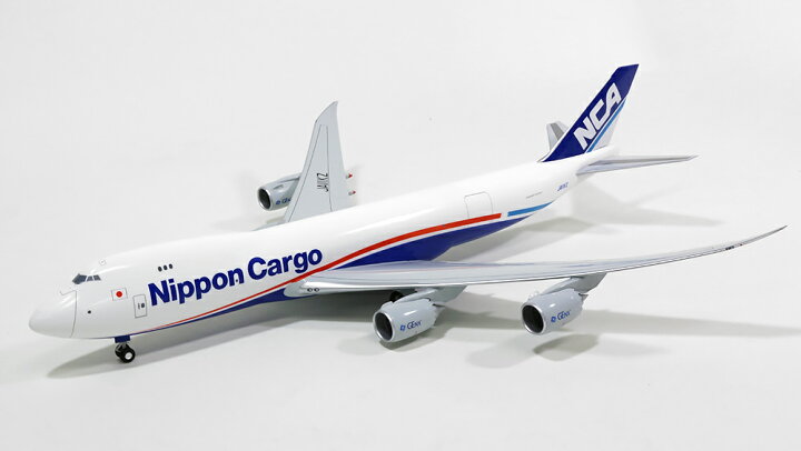 楽天市場】ボーイング 747-8F（貨物型） NCA日本貨物航空 JA11KZ 1/200  