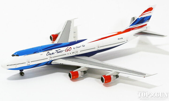 楽天市場 ボーイング 747 300 ワン トゥー ゴー航空 オリエント タイ航空 Hs Utk 1 400 15年9月3日未掲載品フェニックス飛行機 模型 完成品 106 航空機模型ｔｏｐｇｕｎトップガン
