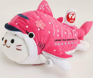 楽天市場 しろたんさくらジンベエジェットぬいぐるみ Jalux 飛行機 グッズ b1096 航空機模型ｔｏｐｇｕｎトップガン