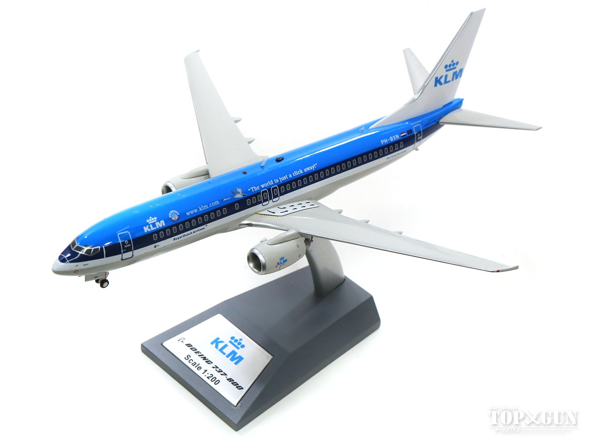 楽天市場】ボーイング 737-800 KLMオランダ航空 PH-BXN 1/200 ※金属製 
