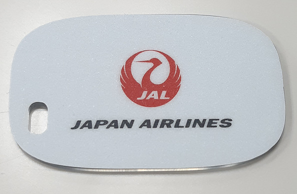 驚きの価格が実現 メール便対応商品 店頭受取対応商品 JAL CAミラー 定番キャンバス ホワイト 飛行機 BJK16002 JALUX グッズ