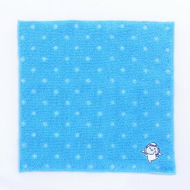 そらっち 刺繍入り ハンドタオル 水色FUJISEY飛行機/グッズ [11105325]