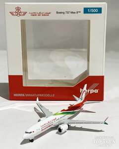 737Max8 C GAbR CN-MAX 1/500 2024N1128 Herpa Wings s@ / s@͌^ / ͌^ / i / i͌^ [537797]