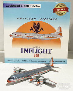 L-188 AJq Orange Nose N6129A 1/200 2024N1211 InFlight200 s@ / s@͌^ / ͌^ / i / i͌^ [IF188AA1123P]