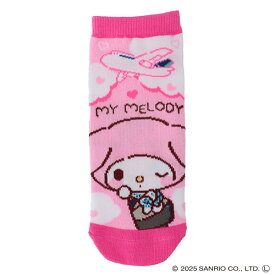 全日空 ANA × SRC（サンリオキャラクターズ）靴下 MY MELODY マイメロディー FUJISEY 全日空 ANA 飛行機 / グッズ [11109495]