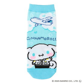 全日空 ANA × SRC（サンリオキャラクターズ）靴下 CINNAMOROOL シナモロール FUJISEY 全日空 ANA 飛行機 / グッズ [11109496]