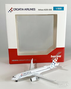 A220-300 NA`Aq Zagreb 9A-CAE 1/500 2025N618 Herpa Wings s@ / s@͌^ / ͌^ / i / i͌^ [538275]