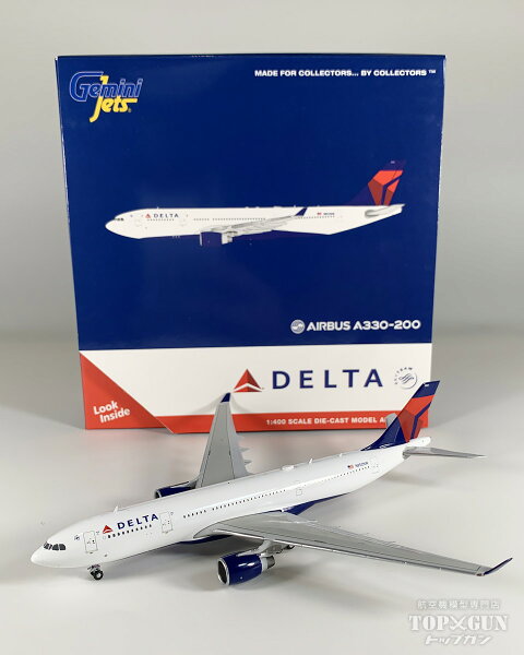 A330-200 デルタ航空 N852NW 1/400  2025年9月1日発売  GeminiJets  飛行機 / 飛行機模型 / 模型 / 完成品 / 完成品模型  [GJDAL2105]