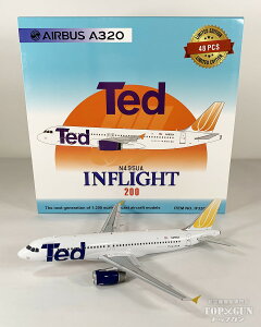 A320-200 Ted (���i�C�e�b�h�q��) N495UA 1/200 2025�N10��29������ InFlight200 ��s�@ / ��s�@�͌^ / �͌^ / �����i / �����i�͌^ [IF320UA05R]