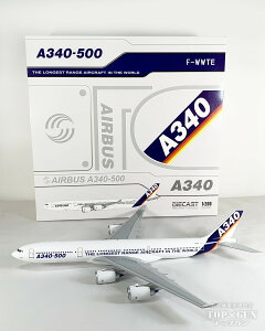 A340-500 �G�A�o�X �n�E�X�J���[ �u The Longest Range Aircraft in the World �v F-WWTE 1/200 2026�N3��12������ JC Wings ��s�@ / ��s�@�͌^ / �͌^ / �����i / �����i�͌^ [XX20677]
