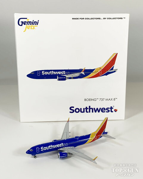 B737 MAX8 サウスウエスト航空 N8788L 1/400  2026年4月23日発売  GeminiJets  飛行機 / 飛行機模型 / 模型 / 完成品 / 完成品模型  [GJSWA2372]