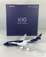 B747-8i ルフトハンザ航空 100周年記念 D-ABYN （ディスプレイスタンド付） 1/400 [NG78045]NG Models