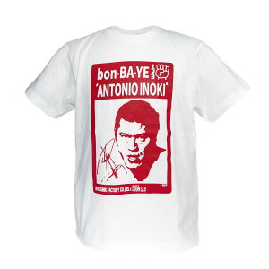 【メール便対応】アントニオ猪木 x Count2.9 bon-BA-YE Tシャツ(レッド)新日本プロレス NJPW