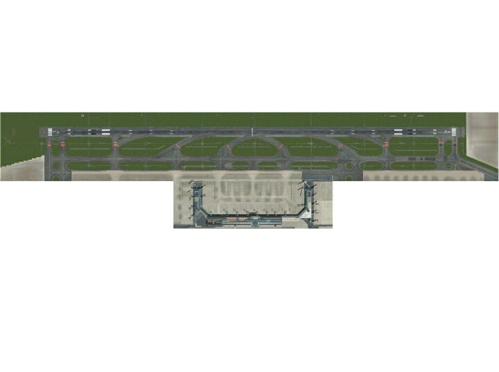 楽天市場 精密イラストマット 羽田空港 C滑走路 第2旅客ターミナルセット 8枚組 1 1000 紙製 17年8月14日発売 全日空商事飛行機 模型 完成品 Il 航空機模型ｔｏｐｇｕｎトップガン