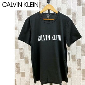 送料無料 Calvin Klein カルバンクライン CK ロゴプリント クルーネック 半袖Tシャツ 綿100％ コットン トップス メンズ ブランド トップイズム ゆうパケ
