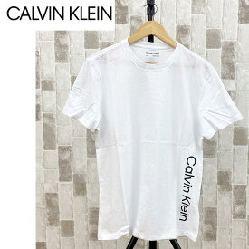 送料無料 Calvin Klein カルバンクライン CK サイドシームロゴクルーネックTシャツ メンズ ブランド トップイズム ゆうパケ