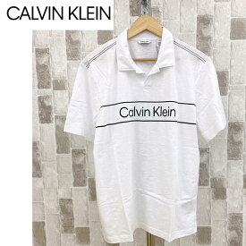 送料無料 Calvin Klein カルバンクライン CK スラブブロックスキッパーポロシャツ メンズ ブランド トップイズム