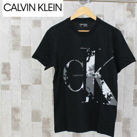 送料無料 Calvin Klein カルバンクライン CK オーバーサイズ モノグラクロゴ クルーネックTシャツ トップス メンズ ブランド トップイズム ゆうパケ