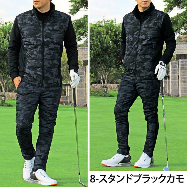 楽天市場】送料無料 ゴルフウェア セットアップ メンズ 上下セット  