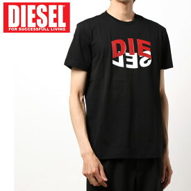 送料無料 DIESEL ディーゼル ロゴプリント クルーネック 半袖Tシャツ「T-DIEGOS-N22」 トップス 春 夏 おすすめ おしゃれ 通販 トップイズム ゆうパケ