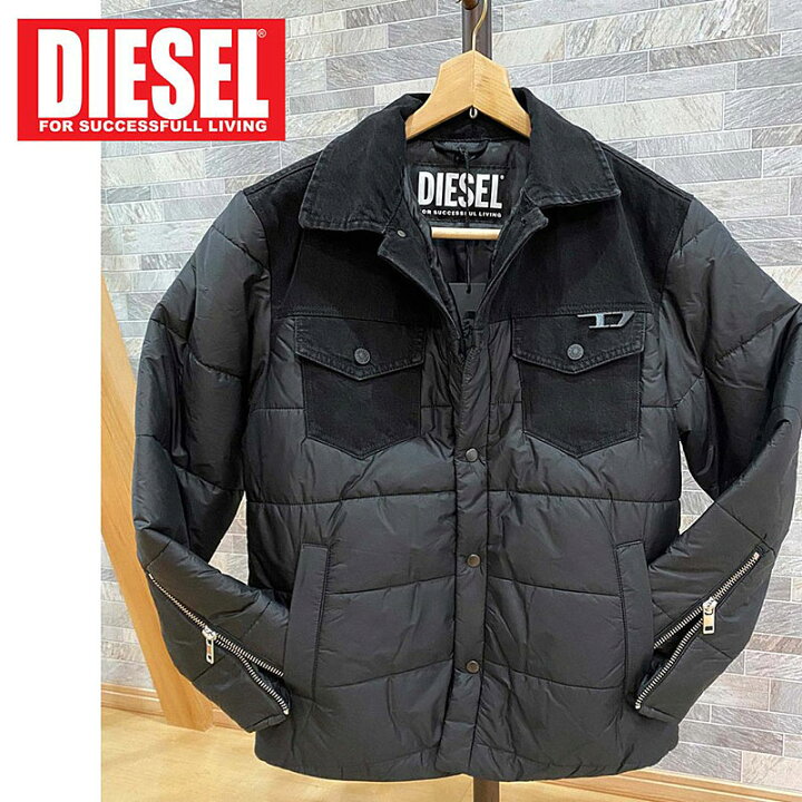 楽天市場】送料無料 DIESEL ディーゼル 中綿ジャケット アウター 