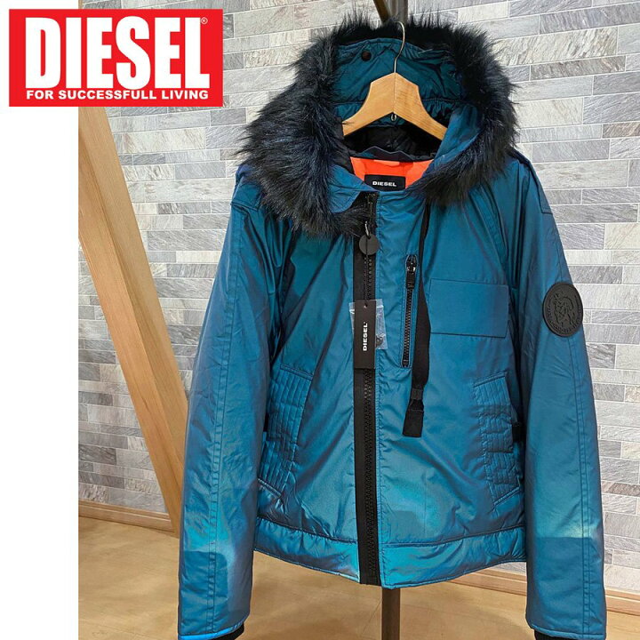 楽天市場 送料無料 Diesel ディーゼル アウター 中綿ジャケット ファー付き リフレクターナイロン エスキモージャケット W Cody メンズ ブランド 秋 冬 おすすめ おしゃれ 通販 トップイズム Topism メンズ ファッション 通販