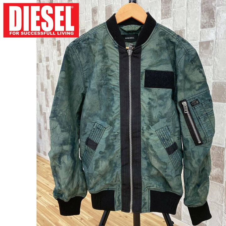 楽天市場 送料無料 Diesel ディーゼル Ma 1 ブルゾン ボンバージャケット ビンテージナイロン J Souly Tye メンズ ブランド 秋 冬 おすすめ おしゃれ 通販 トップイズム Topism メンズ ファッション 通販