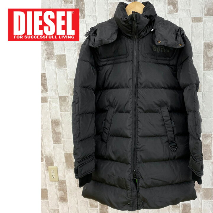 楽天市場 送料無料 Diesel ディーゼル メンズ コート ダウンコート ロングコート バックプリント ロゴ 2way W Russell Long 男女兼用 ユニセックス 春 秋 冬 おしゃれ 通販 トップイズム Topism メンズ ファッション 通販